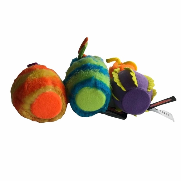 Melissa &‎ Doug Lot Of Three Monster Bowling Replacement Pins Plush - Picture 4 of 8